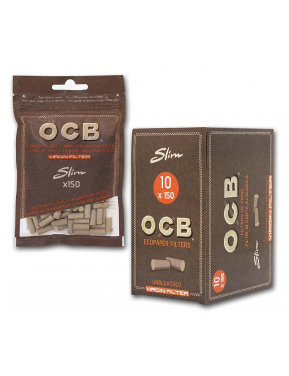 Virgin biodegradable slim